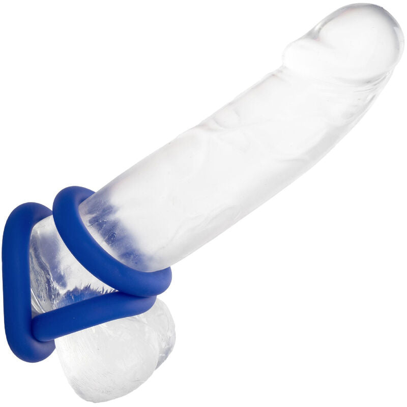 Calexotics Admiral Cock Ring Set Blue