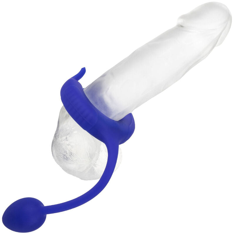 Calexotics Admiral Weighted Cock Ring Blue
