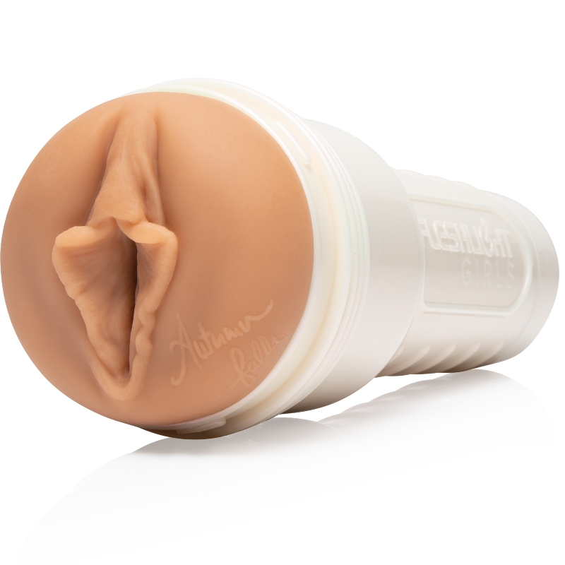 Fleshlight Girls Fleshlight - Autumn Falls Cream Texture Vagina + Universal Launch + Aqua Quality Lubricant 50 Ml