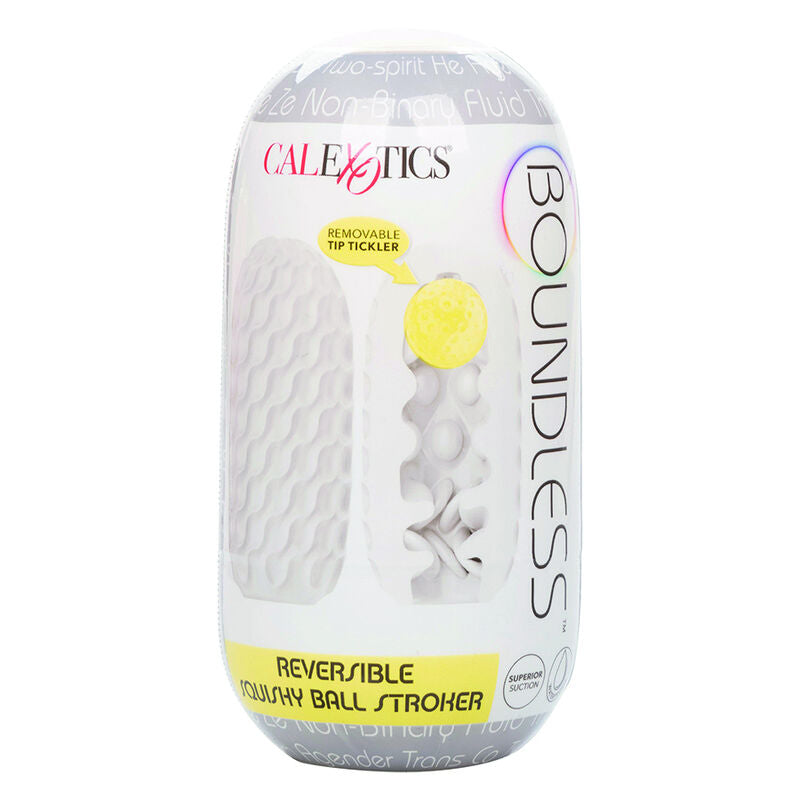 Calexotics Boundless Reversible Squishy Ball Stroke Grey