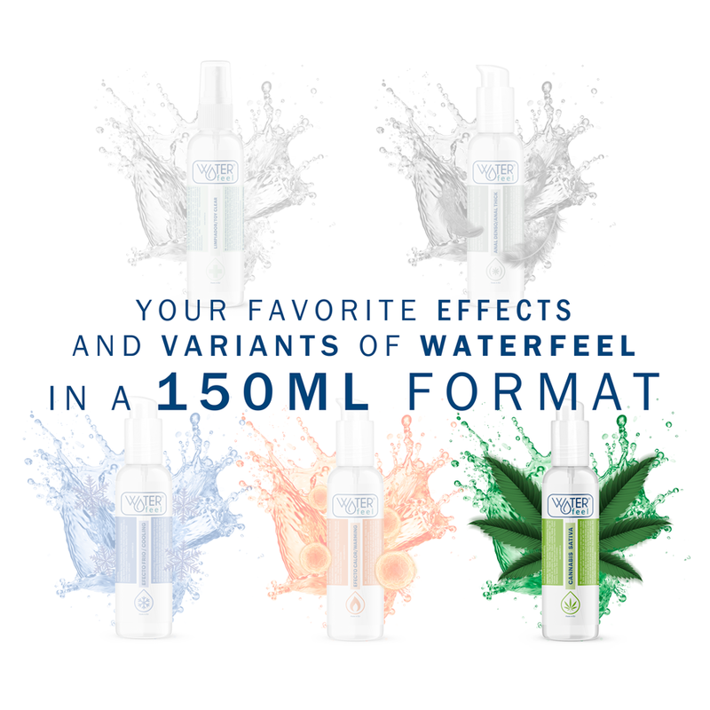 Waterfeel Cannabis Lubricant 150 Ml