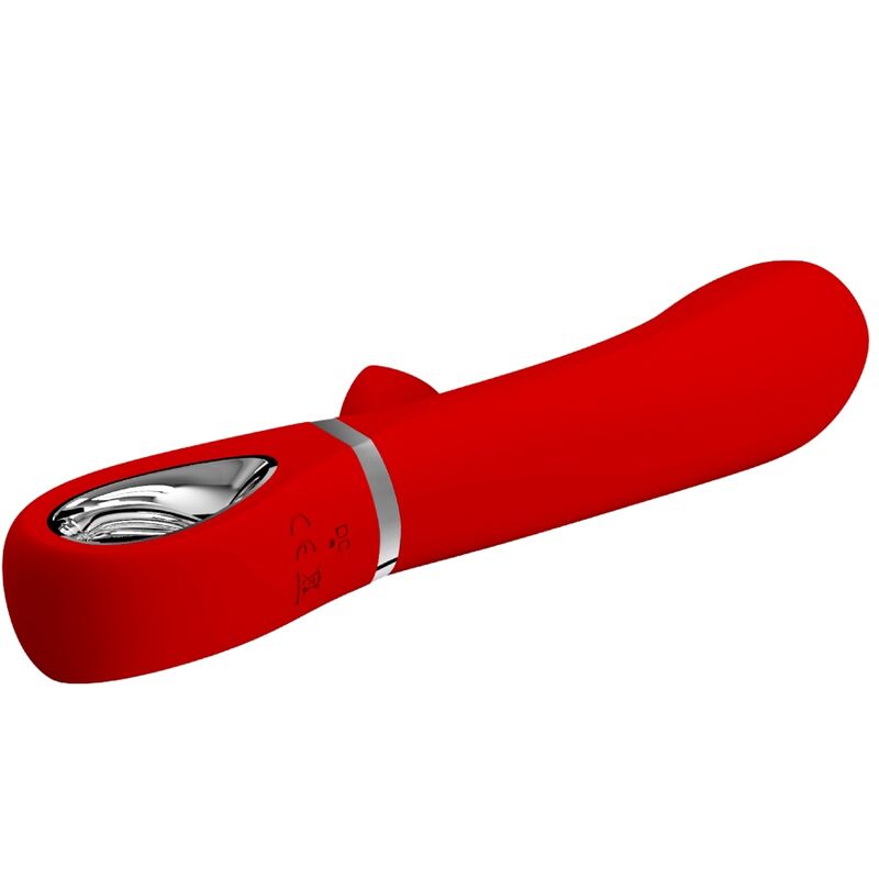 Pretty Love Flirtation Pretty Love - Thomas Multifunction G-Spot Vibrator Red