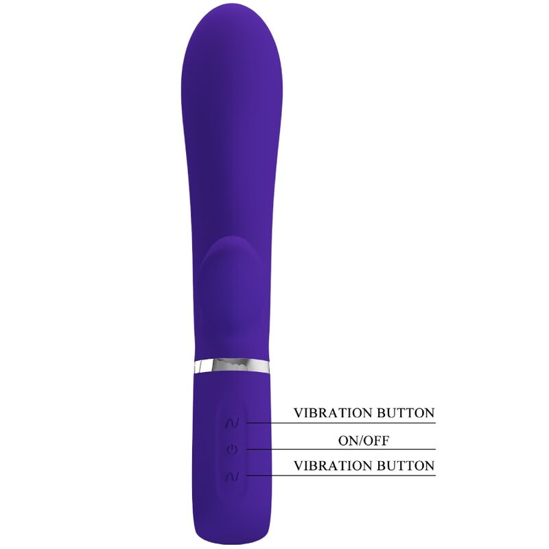 Pretty Love Flirtation Pretty Love - Thomas Multifunction G-Spot Vibrator Purple