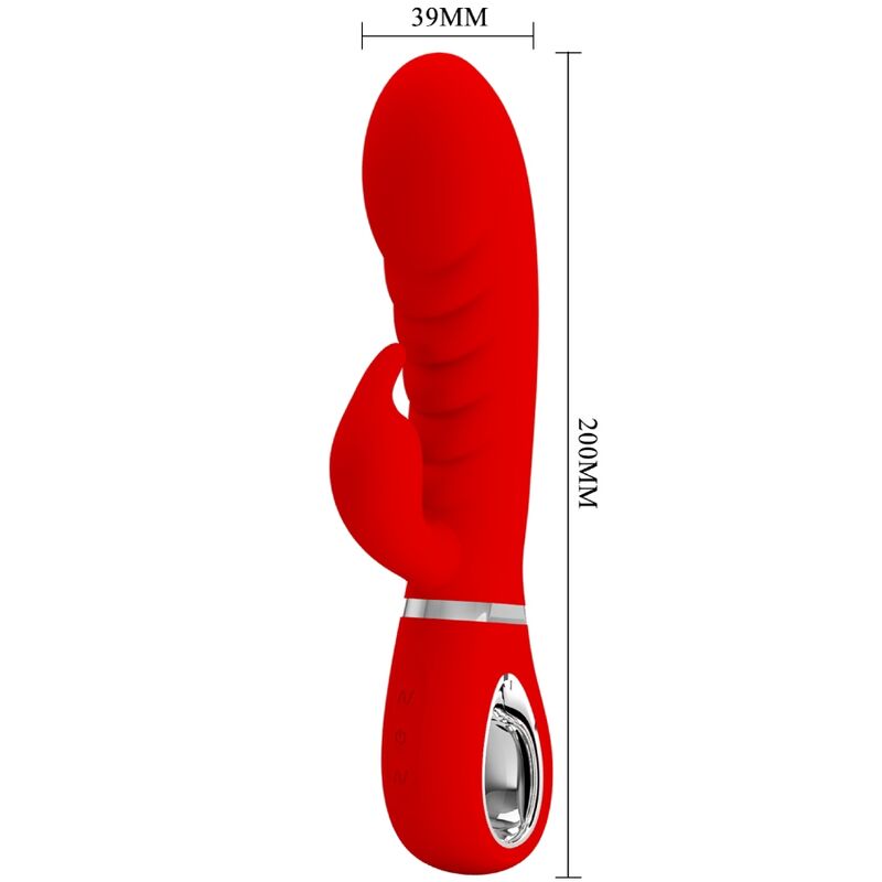 Pretty Love Flirtation Pretty Love - Prescott Multifunction G-Spot Vibrator Red