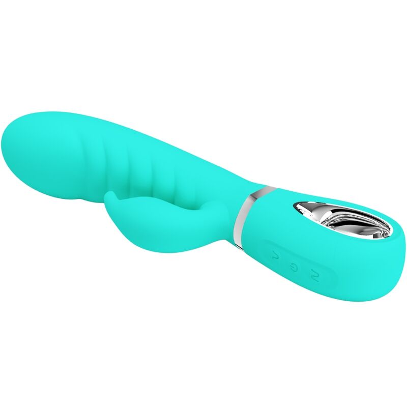Pretty Love Flirtation Pretty Love - Prescott Multifunction G-Spot Vibrator Aqua Green