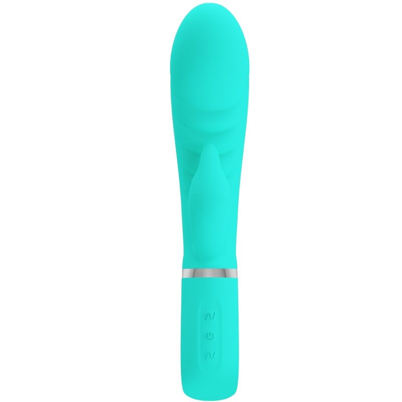 Pretty Love Flirtation Pretty Love - Prescott Multifunction G-Spot Vibrator Aqua Green