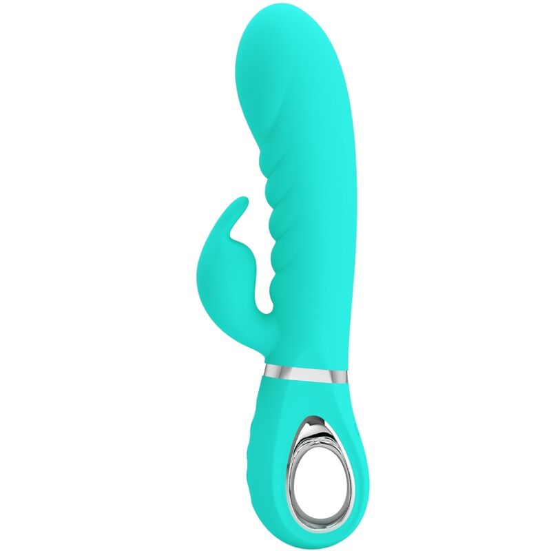 Pretty Love Flirtation Pretty Love - Prescott Multifunction G-Spot Vibrator Aqua Green