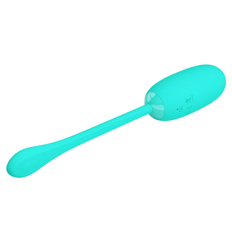 Pretty Love Smart Pretty Love - Julius Waterproof-Rechargeable Vibrating Egg Aqua Green