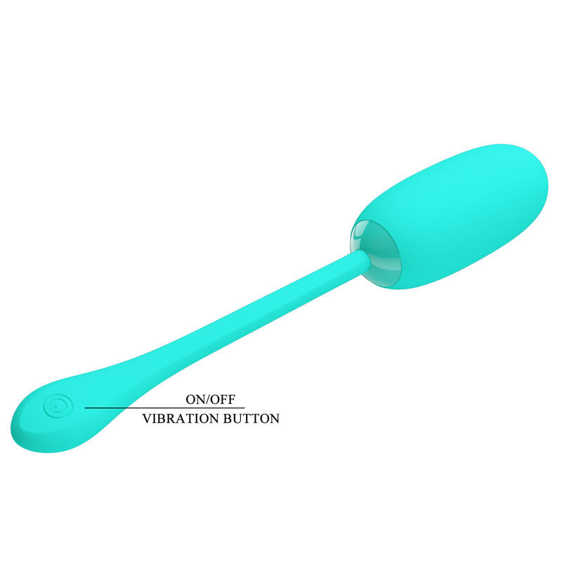 Pretty Love Smart Pretty Love - Julius Waterproof-Rechargeable Vibrating Egg Aqua Green