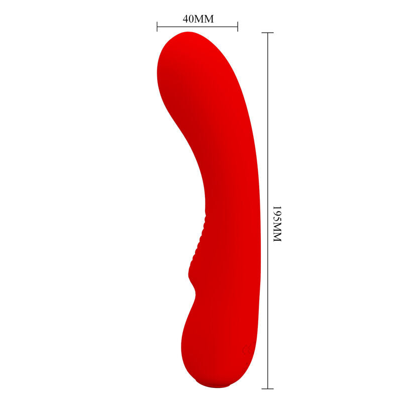 Pretty Love Smart Pretty Love - Prescott Rechargeable Vibrator Red