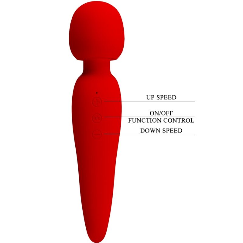 Pretty Love Smart Pretty Love - Meredith Massager 12 Vibration Modes Red