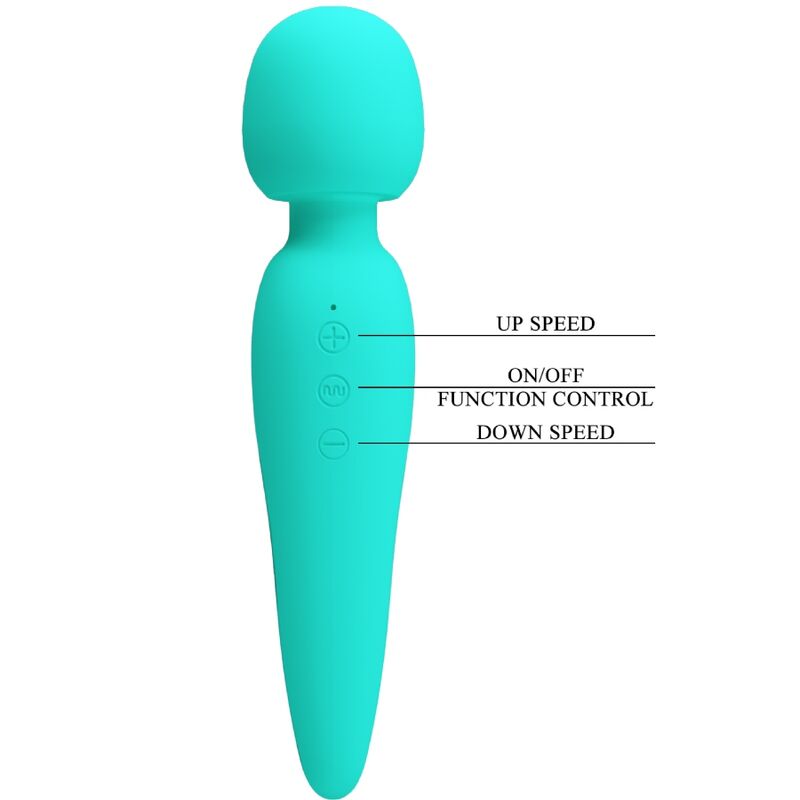 Pretty Love Smart Pretty Love - Meredith Massager 12 Vibration Modes Aqua Green
