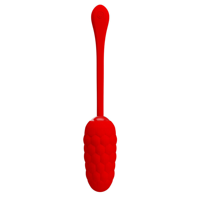 Pretty Love Smart Pretty Love - Vibrating Egg With Red Rechargeable Marine Texture