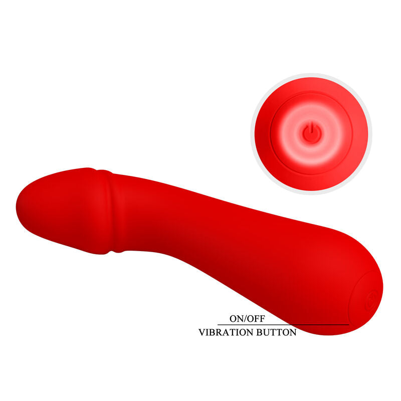 Pretty Love Smart Pretty Love - Cetus Rechargeable Vibrator Red