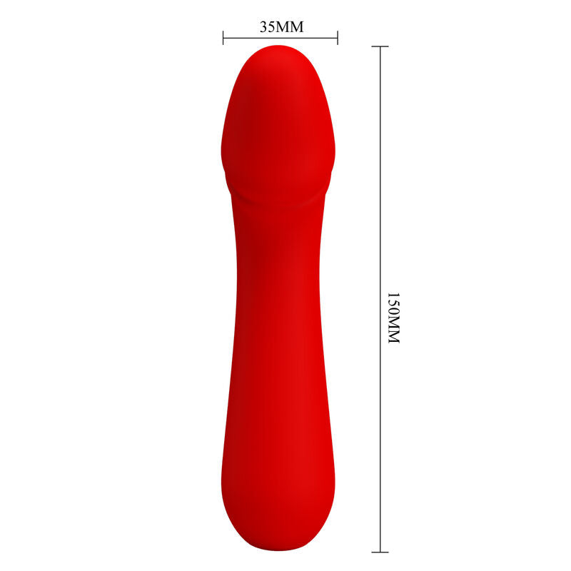 Pretty Love Smart Pretty Love - Cetus Rechargeable Vibrator Red