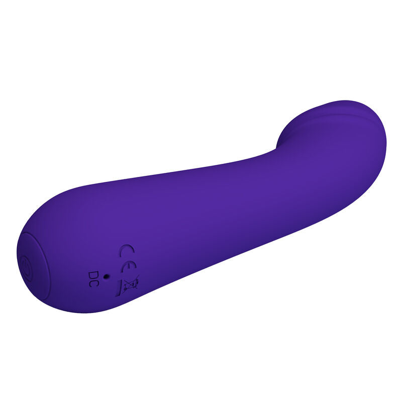 Pretty Love Cetus Super Soft Silicone G-Spot Vibrator Purple
