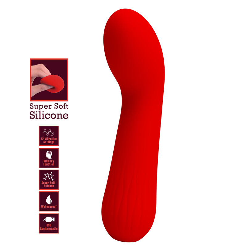 Pretty Love Smart Pretty Love - Faun Rechargeable Vibrator Red