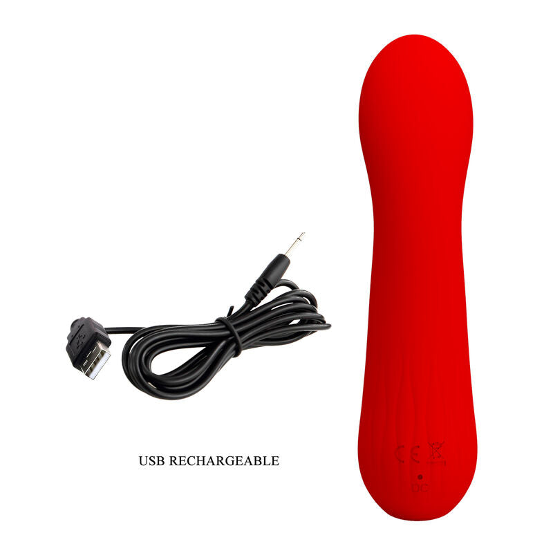Pretty Love Smart Pretty Love - Faun Rechargeable Vibrator Red