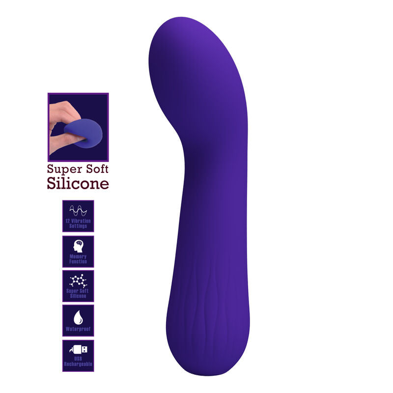 Pretty Love Smart Pretty Love - Faun Rechargeable Vibrator Purple