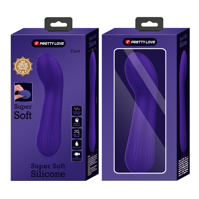 Pretty Love Smart Pretty Love - Faun Rechargeable Vibrator Purple