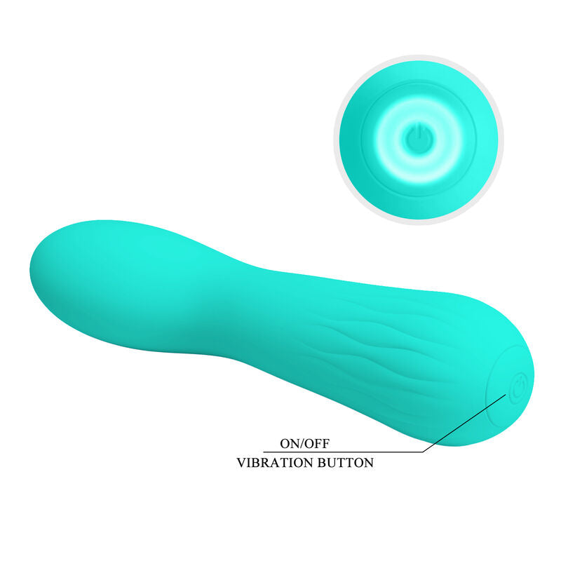 Pretty Love Smart Pretty Love - Faun Rechargeable Vibrator Aqua Green