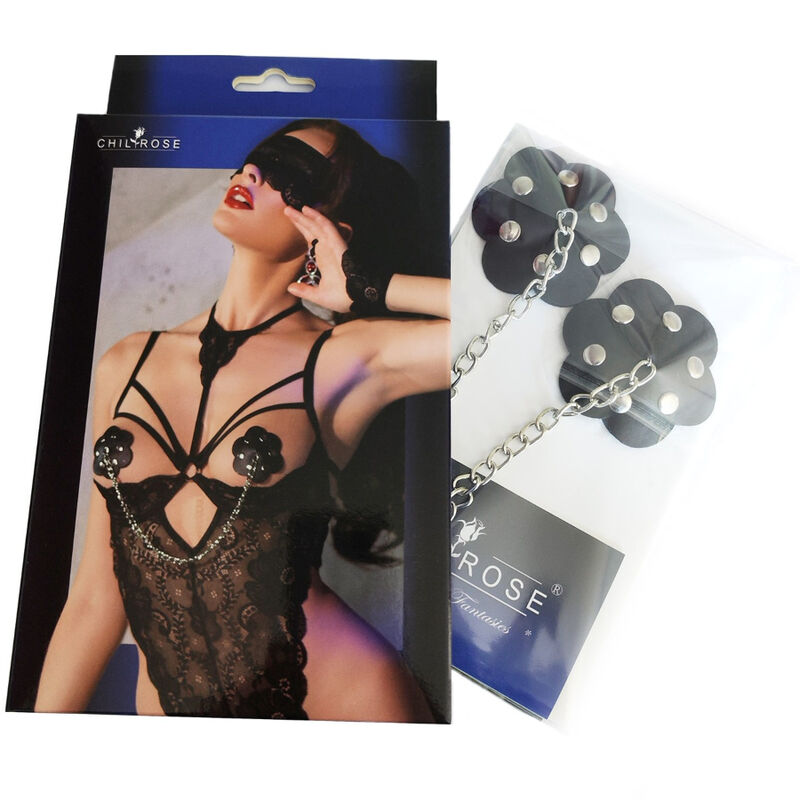 Chilirose Accesories Chilirose - Cr 4675 Nipple Covers Black