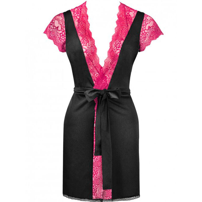 Livco Corsetti Sets Livco Corsetti Fashion - Kumiko Lc 90428 Bata + Panty Negro S/M