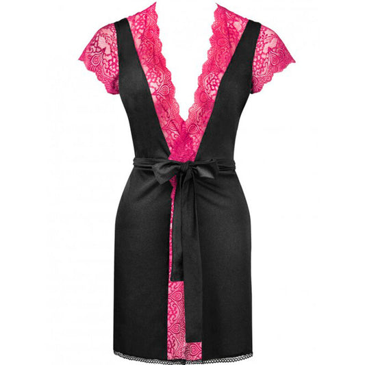 Livco Corsetti Sets Livco Corsetti Fashion - Kumiko Lc 90428 Bata + Panty Negro S/M