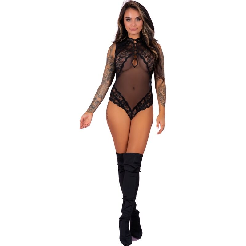 Livco Corsetti Bodies Livco Corsetti Fashion - Sagen Lc 90694 Body Negro