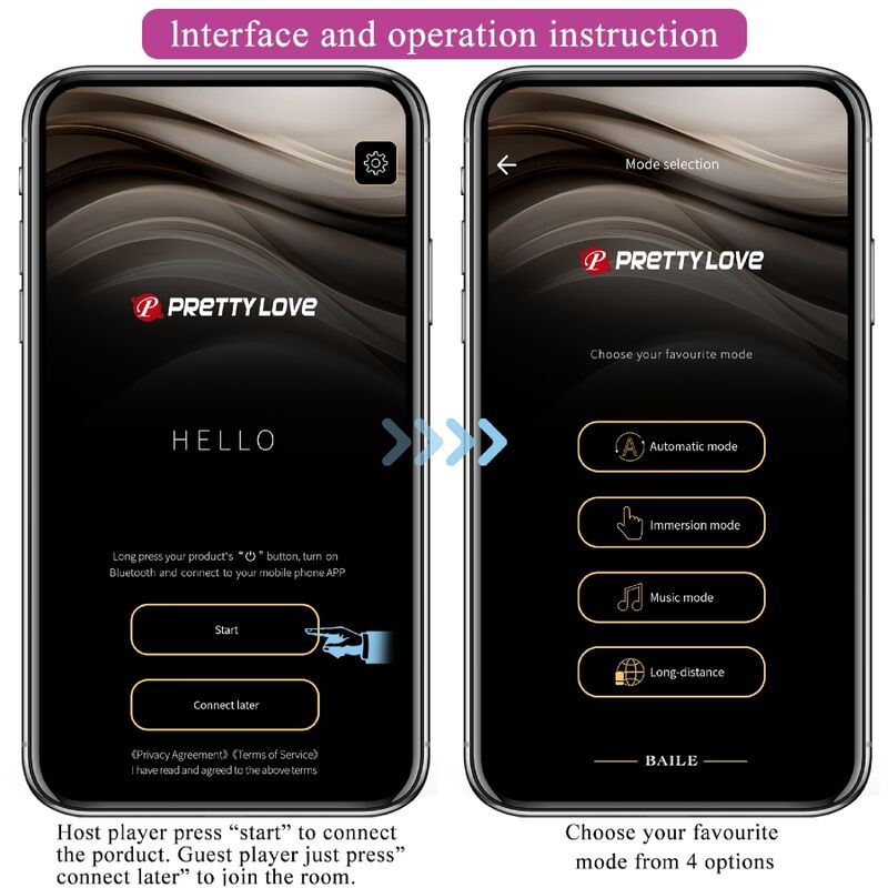 Pretty Love Billy Vibration Remote Control Purple Free App