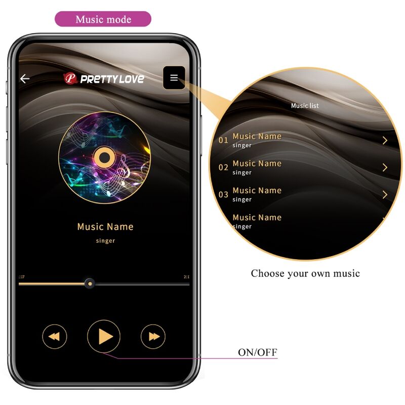 Pretty Love Billy Vibration Remote Control Purple Free App