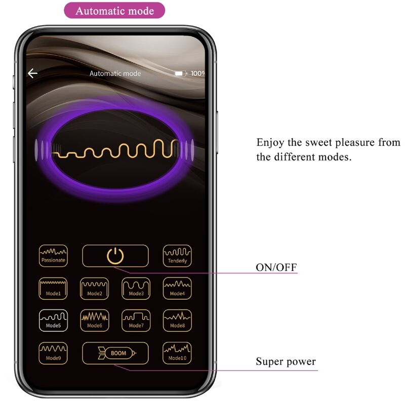 Pretty Love Billy Vibration Remote Control Purple Free App