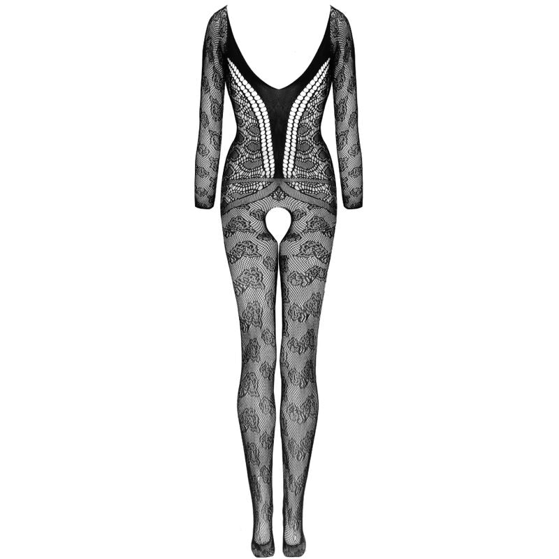 Livco Corsetti Bodystockings Livco Corsetti Fashion - Cordill Lc 17358 Bodystocking Crotchless Black One Size