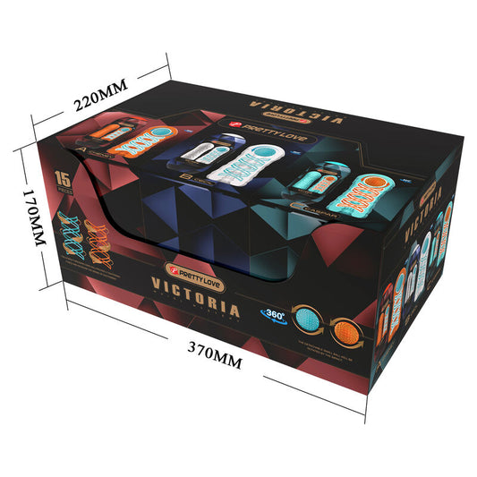 Pretty Love Male Pretty Love - Victoria Masturbator 15 Pieces