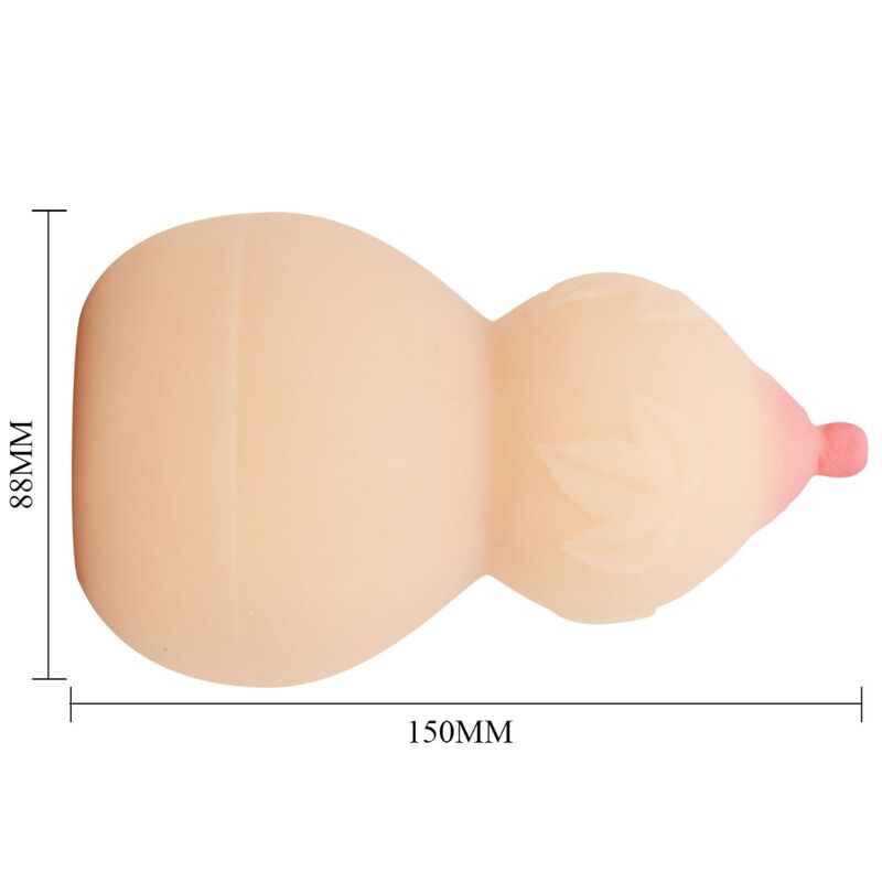 Crazy Bull Calabash Breast-Shaped Mastubador