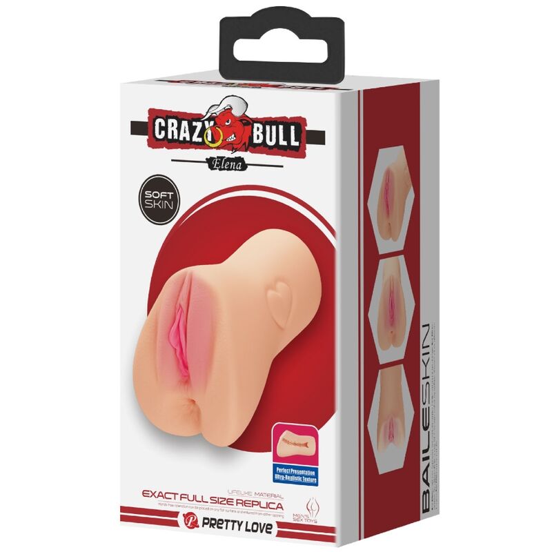 Crazy Bull Elena Vagina-Shaped Mastubador