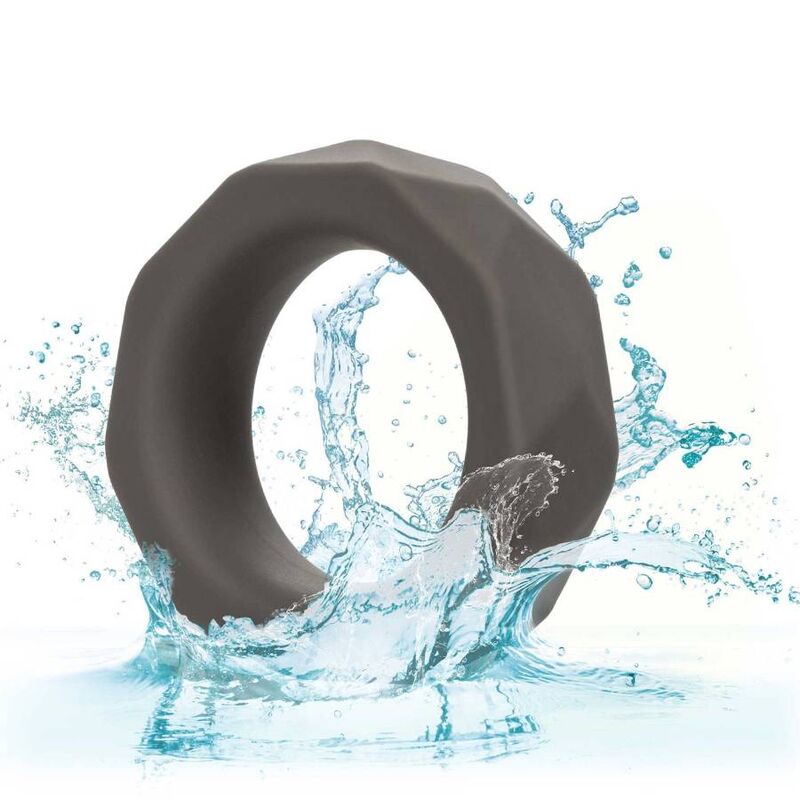 Calexotics Alpha Prolong Prismatic Ring Grey