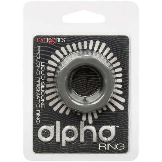 Calexotics Alpha Prolong Prismatic Ring Grey