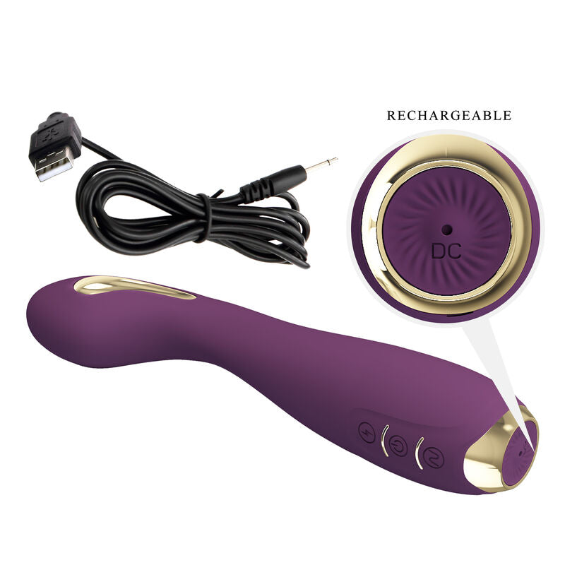 Pretty Love High Grade Pretty Love - Hector Electroshock Vibrator By App Control Purple