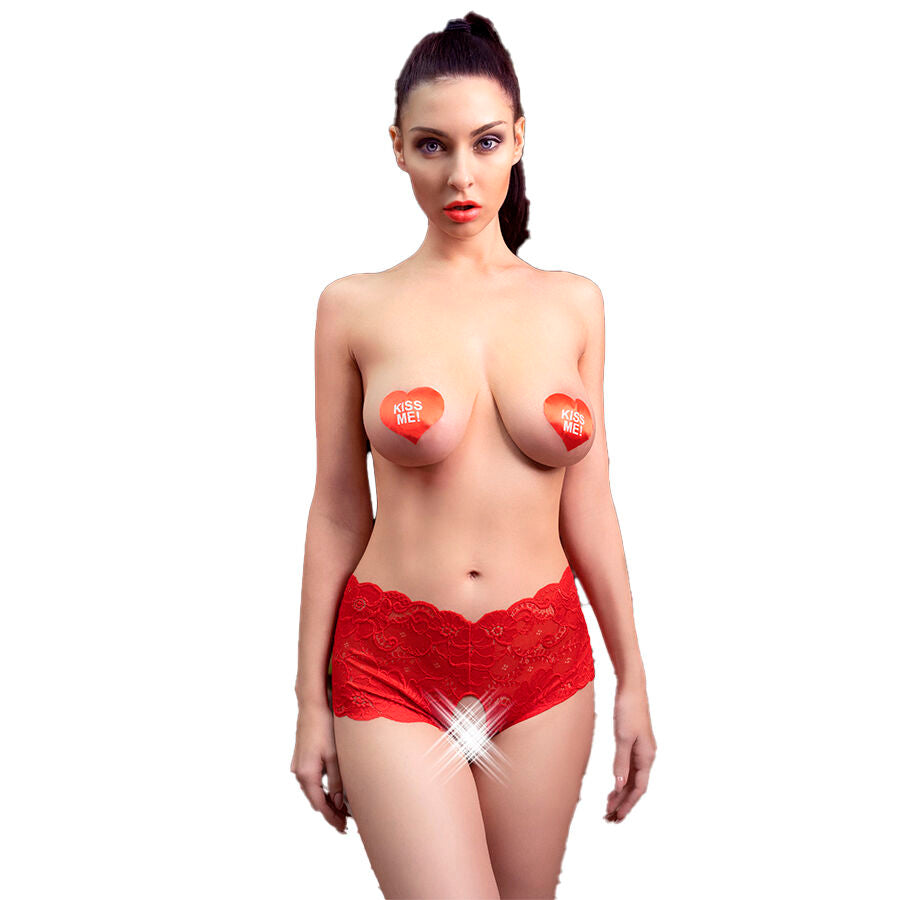 Chilirose Panties & Thongs Chilirose - Cr 4641 Panties Rojo S/M
