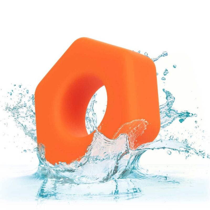 Calexotics Alpha Prolong Sexagon Ring Orange