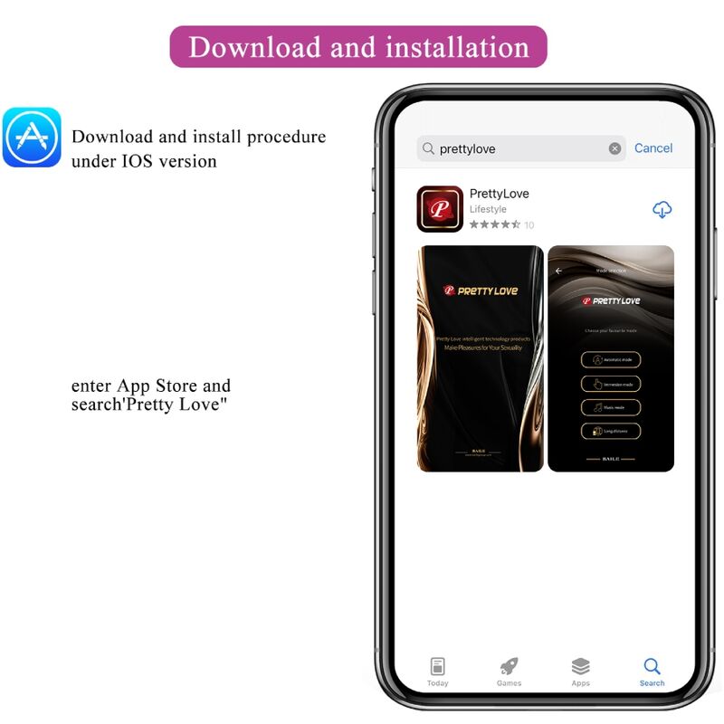 Pretty Love Abner App Purple