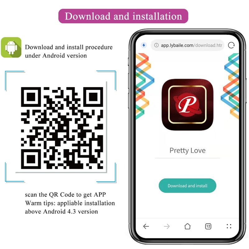 Pretty Love Abner App Purple