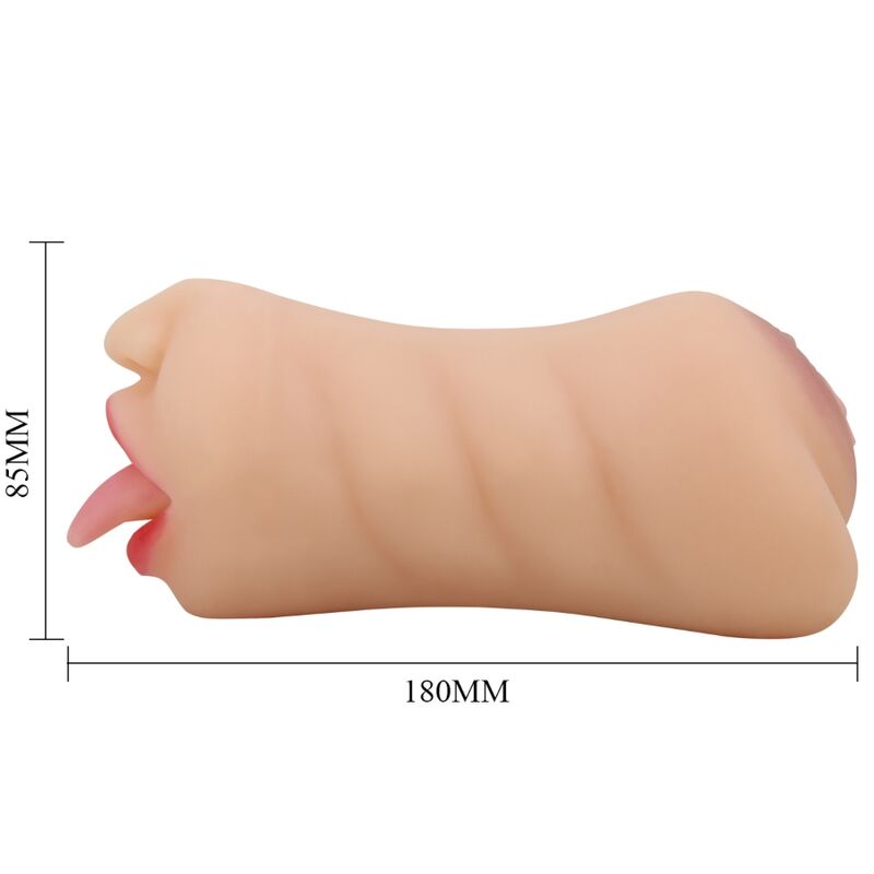 Crazy Bull Sarah Vagina-Shaped Mastubador Dual Entry