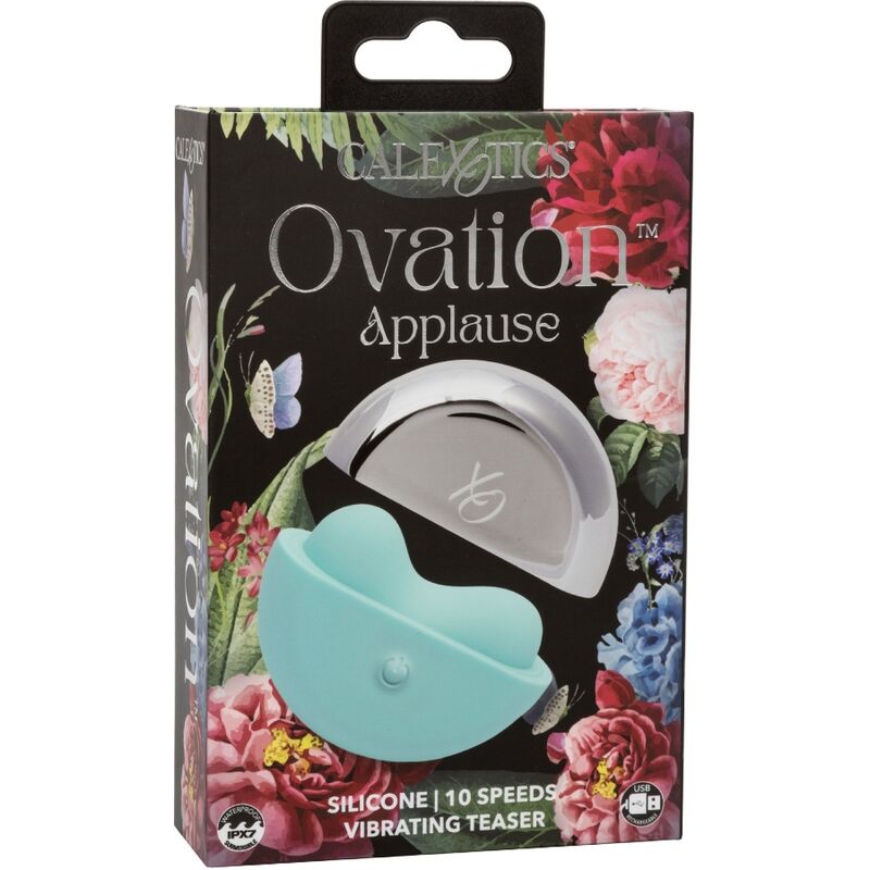 Calexotics Ovation Applause Stimulator Aqua Green