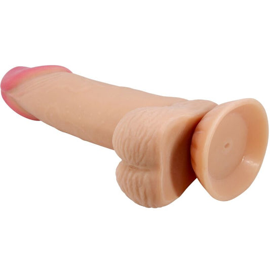 Pretty Love High Grade Pretty Love - Sliding Skin Series Realistic Dildo With Sliding Skin Suction Cup 19.4 Cm