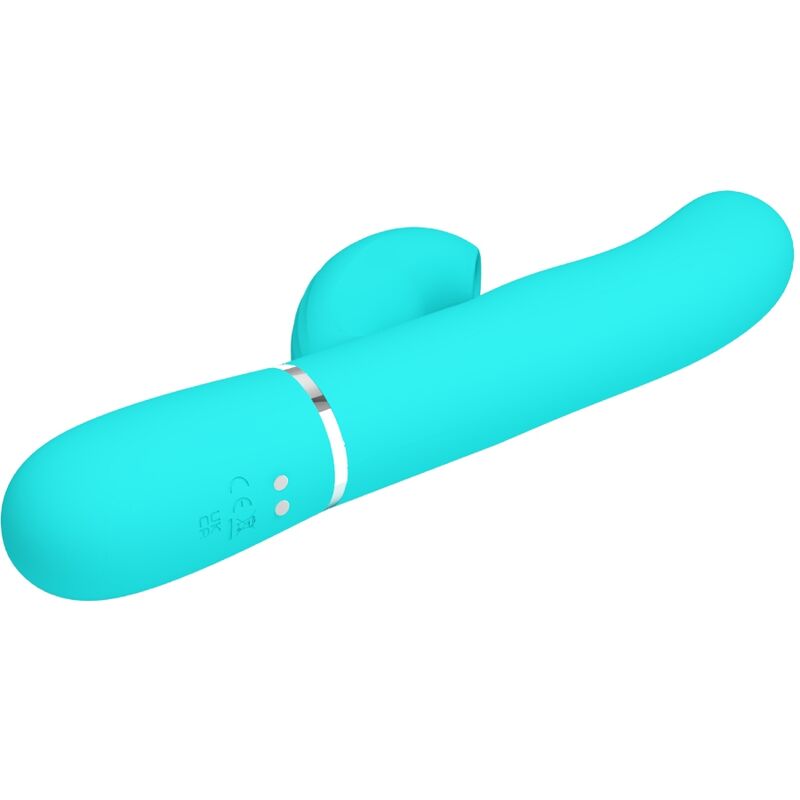 Pretty Love Flirtation Pretty Love - Perlita Multifunction 3 In 1 G-Spot Vibrator Aqua Green