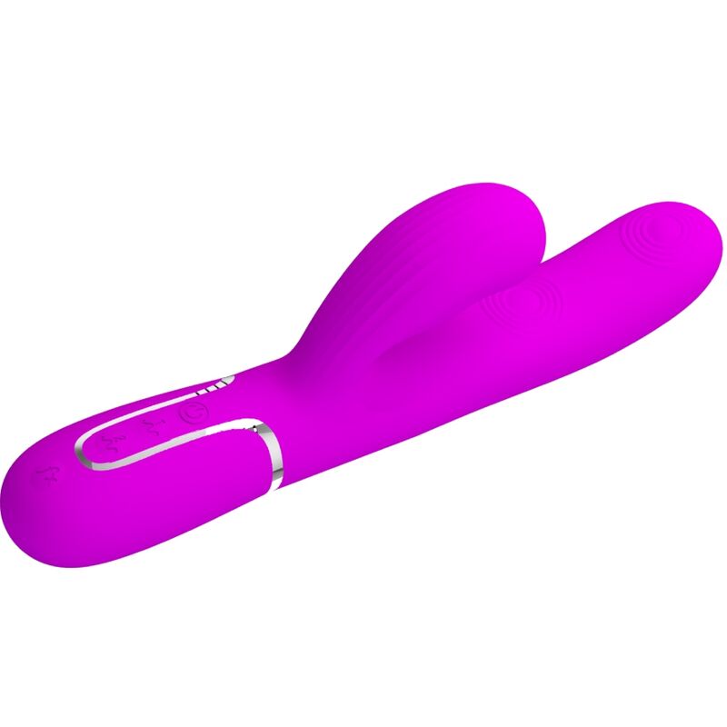 Pretty Love Flirtation Pretty Love - Perlita Multifunction 3 In 1 G-Spot Vibrator Violet