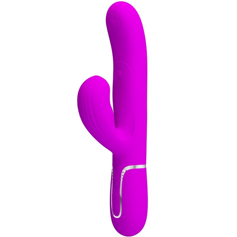 Pretty Love Flirtation Pretty Love - Perlita Multifunction 3 In 1 G-Spot Vibrator Violet