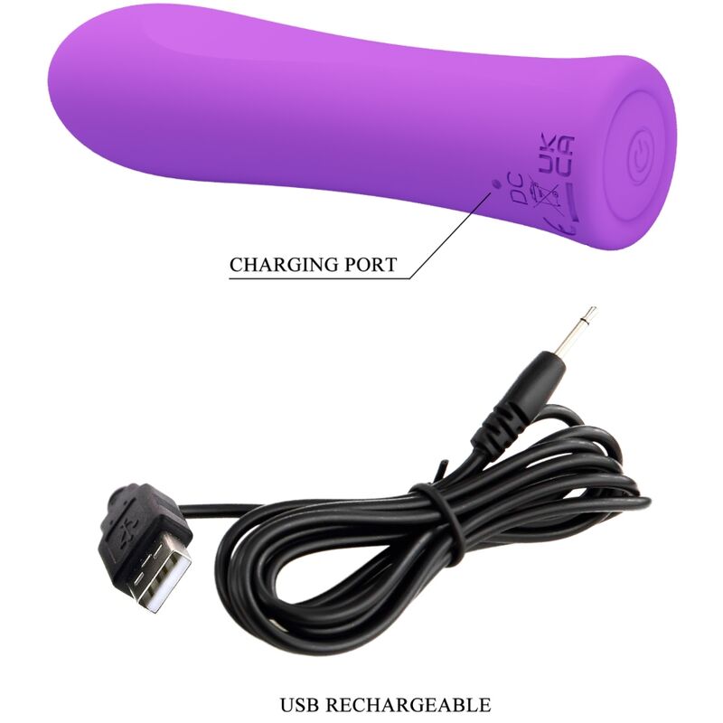 Pretty Love Flirtation Pretty Love - Alfreda Super Power Vibrator Aqua Purple